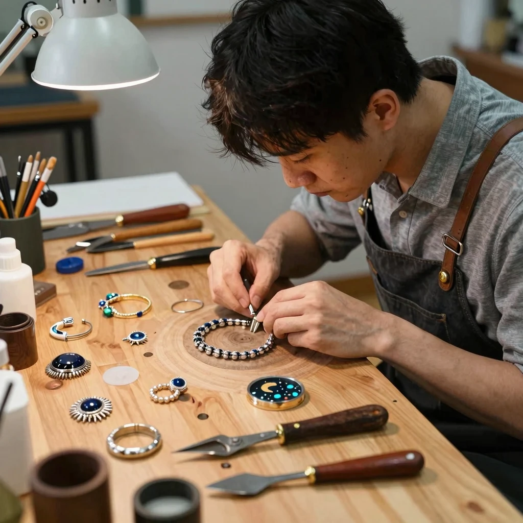 Master artisan at work for Pluzarinwrthranu
